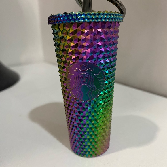 Starbucks Fall 2023 Bling Studded Cold Cup Key Chain / Christmas Ornament - Picture 4 of 5